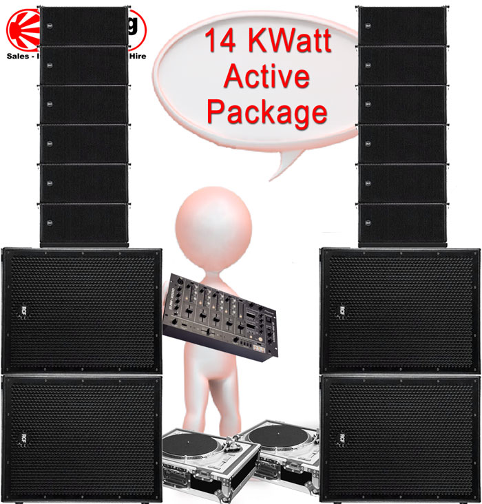 Technics decks, mixer, amp and speaker Hire Package