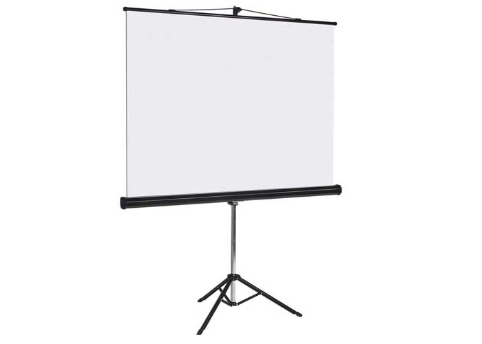 6Ft x 6Ft Tripod Projector Screen for hire